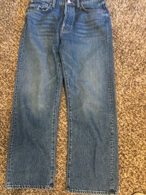 MOTHER NWOT Superior The Ditcher Crop Jean Hit the Ground Running